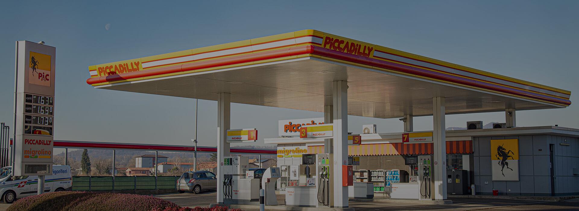 Piccadilly SA your petrol station in Ticino