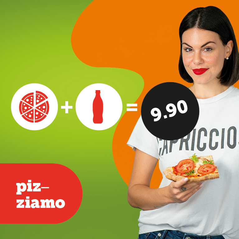 Promo pizza margherita + bibita analcolica