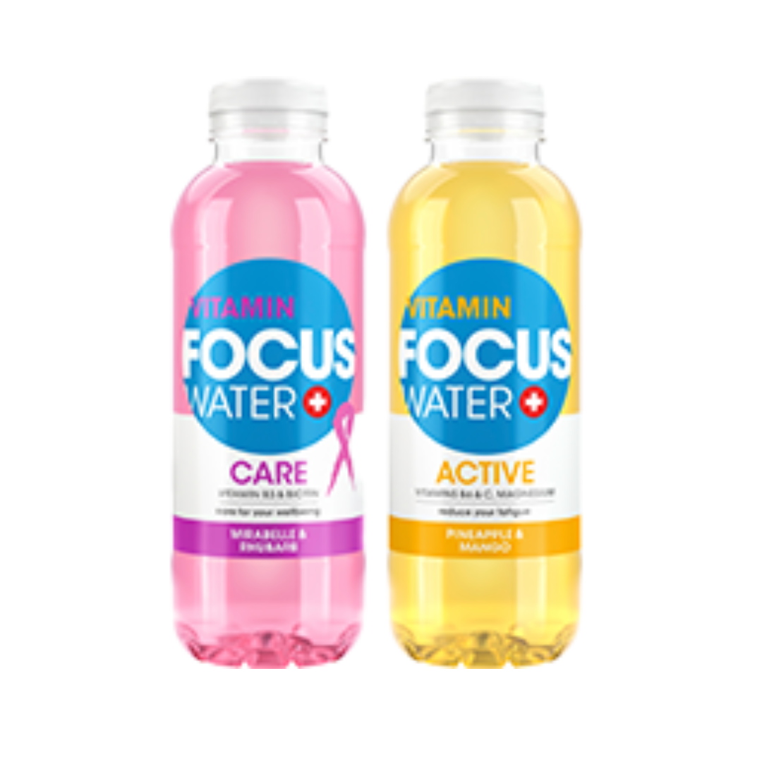 2 x Focuswater 50cl