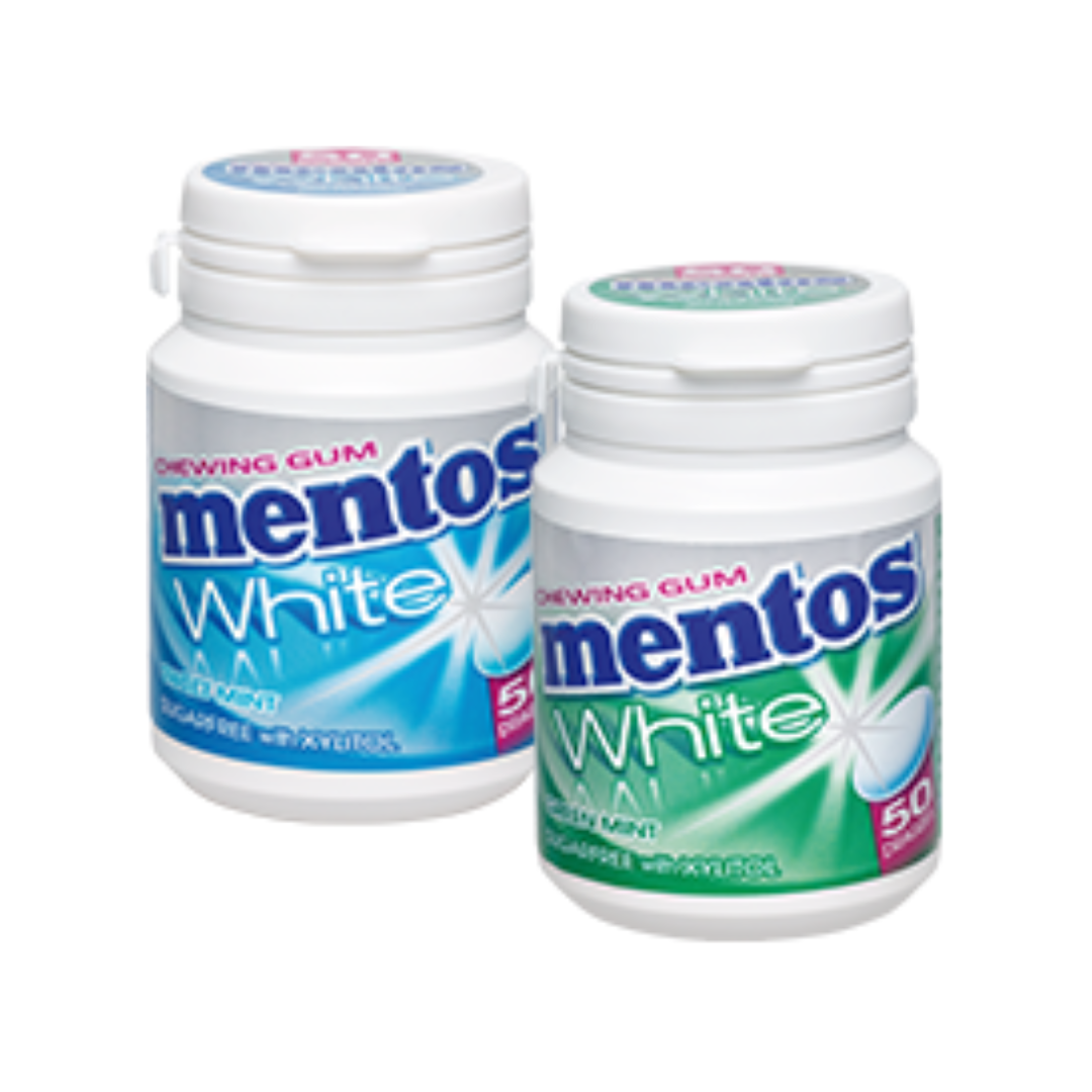 2 x Mentos Gum 75g