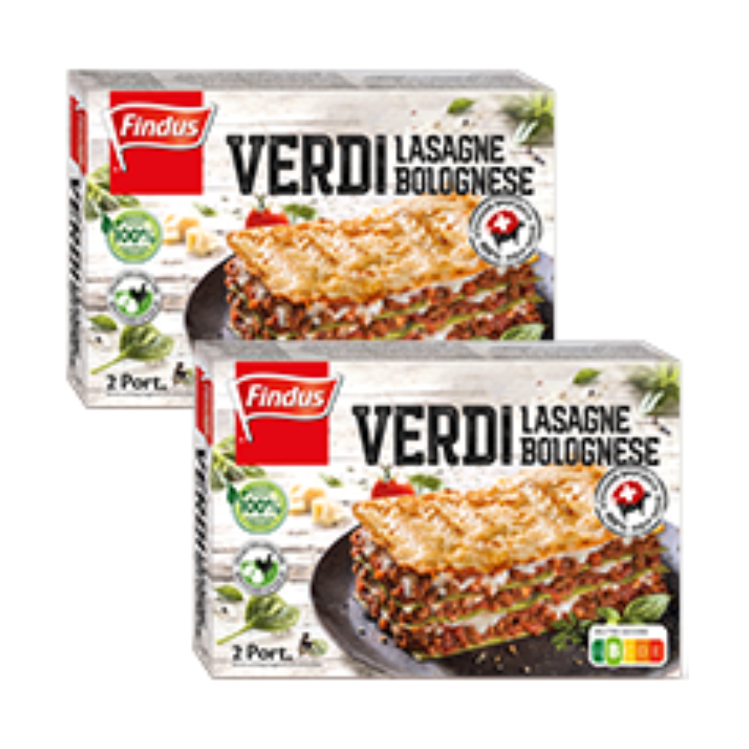 2 x Lasagne verdi manzo Findus 600g