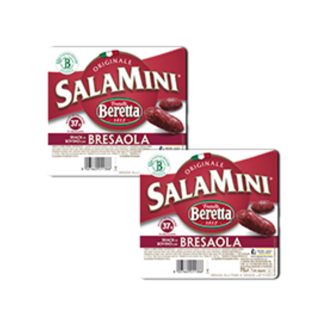 2 x Salamini Bresaola Beretta 75g