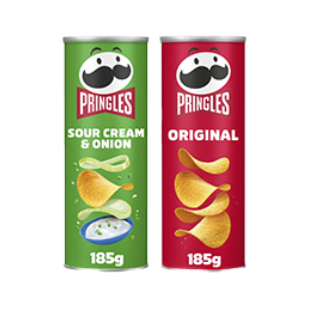 2 x Pringles 185g