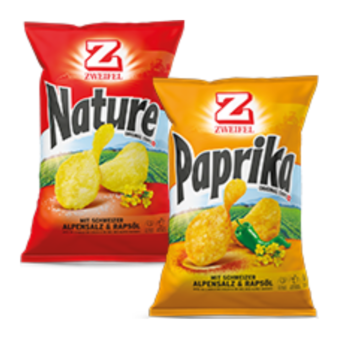 2 x Zweifel Original Chips 175g