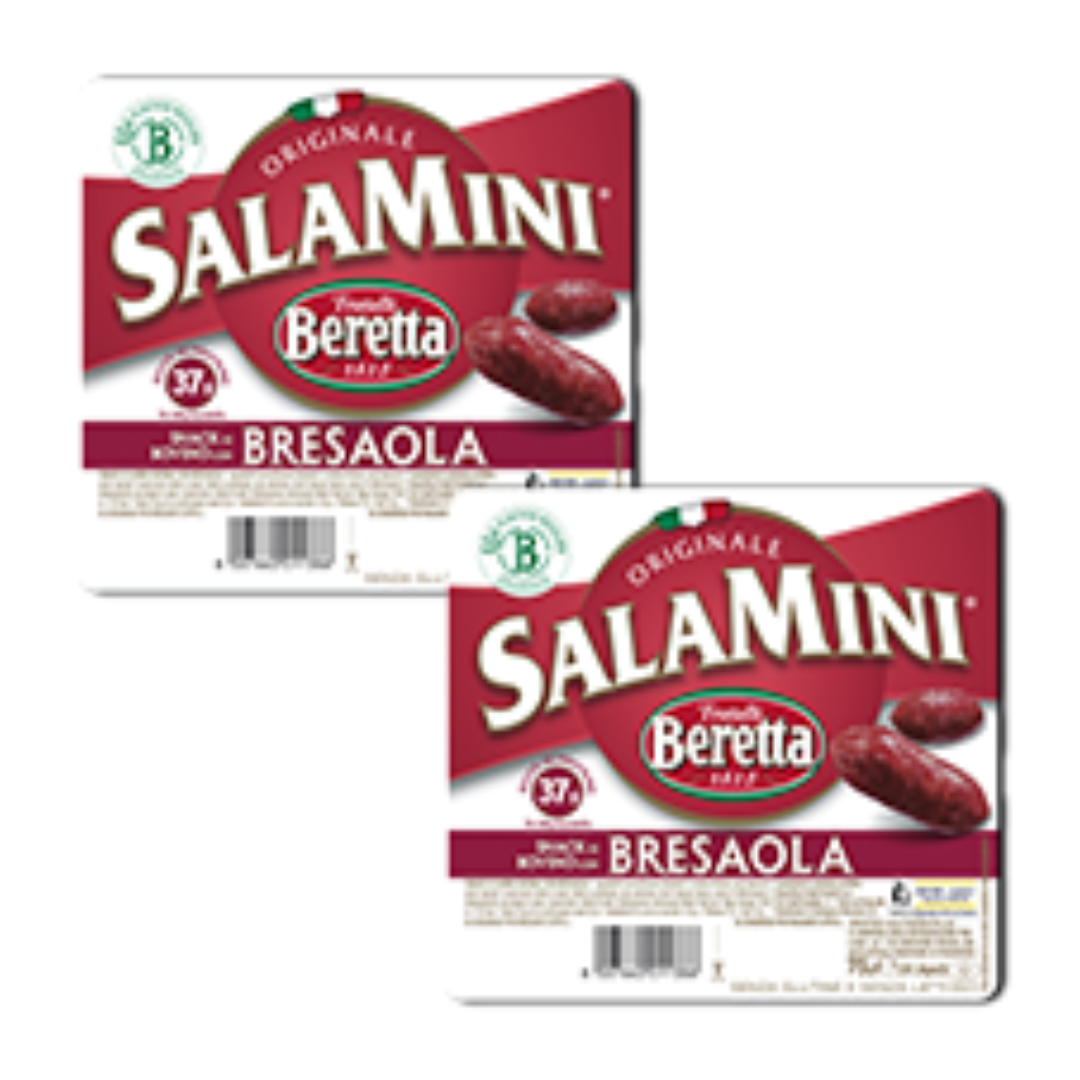 2 x Salamini Bresaola Beretta 75g