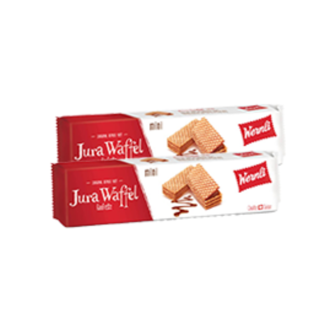 2 x Jura Waffel originale mini Wernli 130g