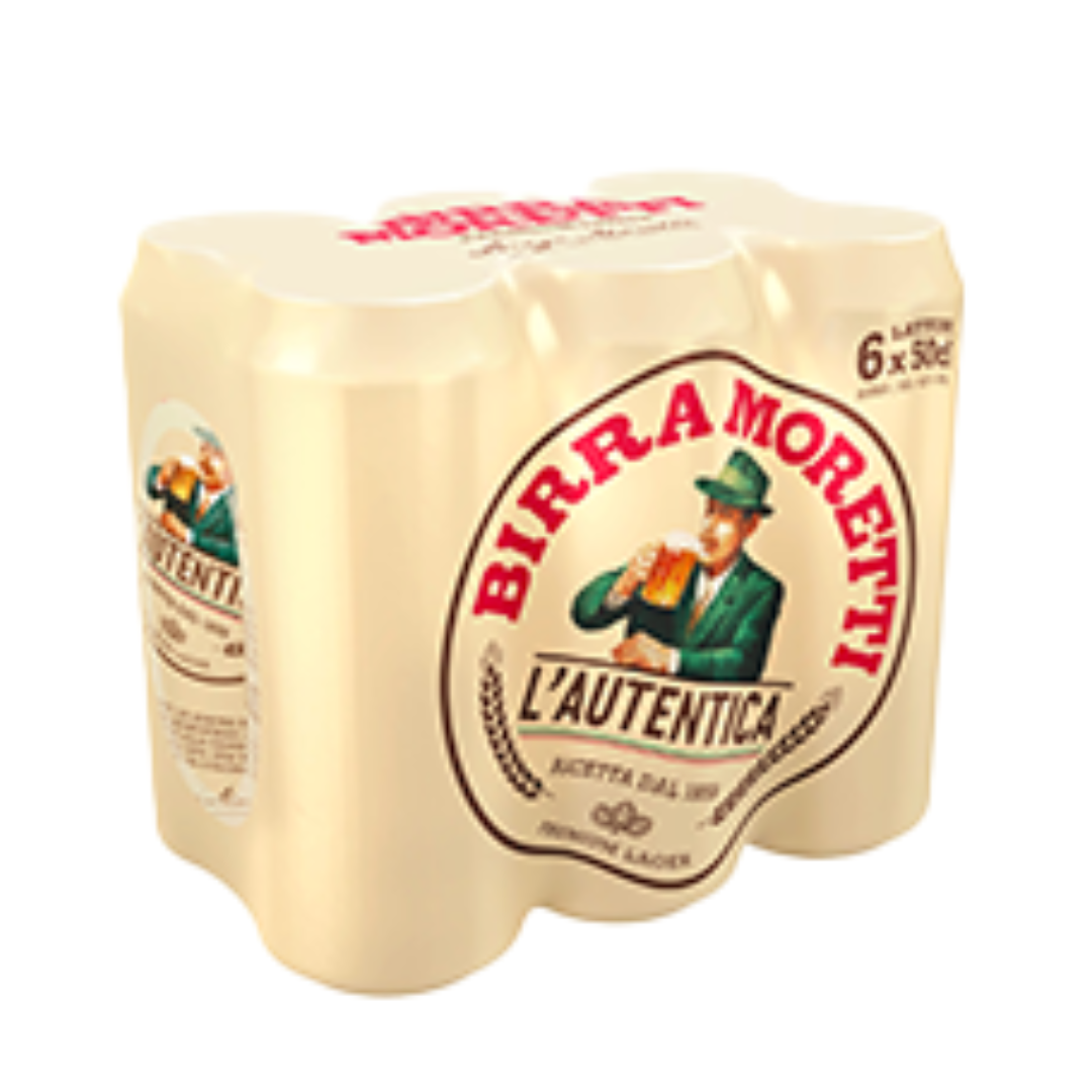 Birra Moretti L’Autentica 6x50cl