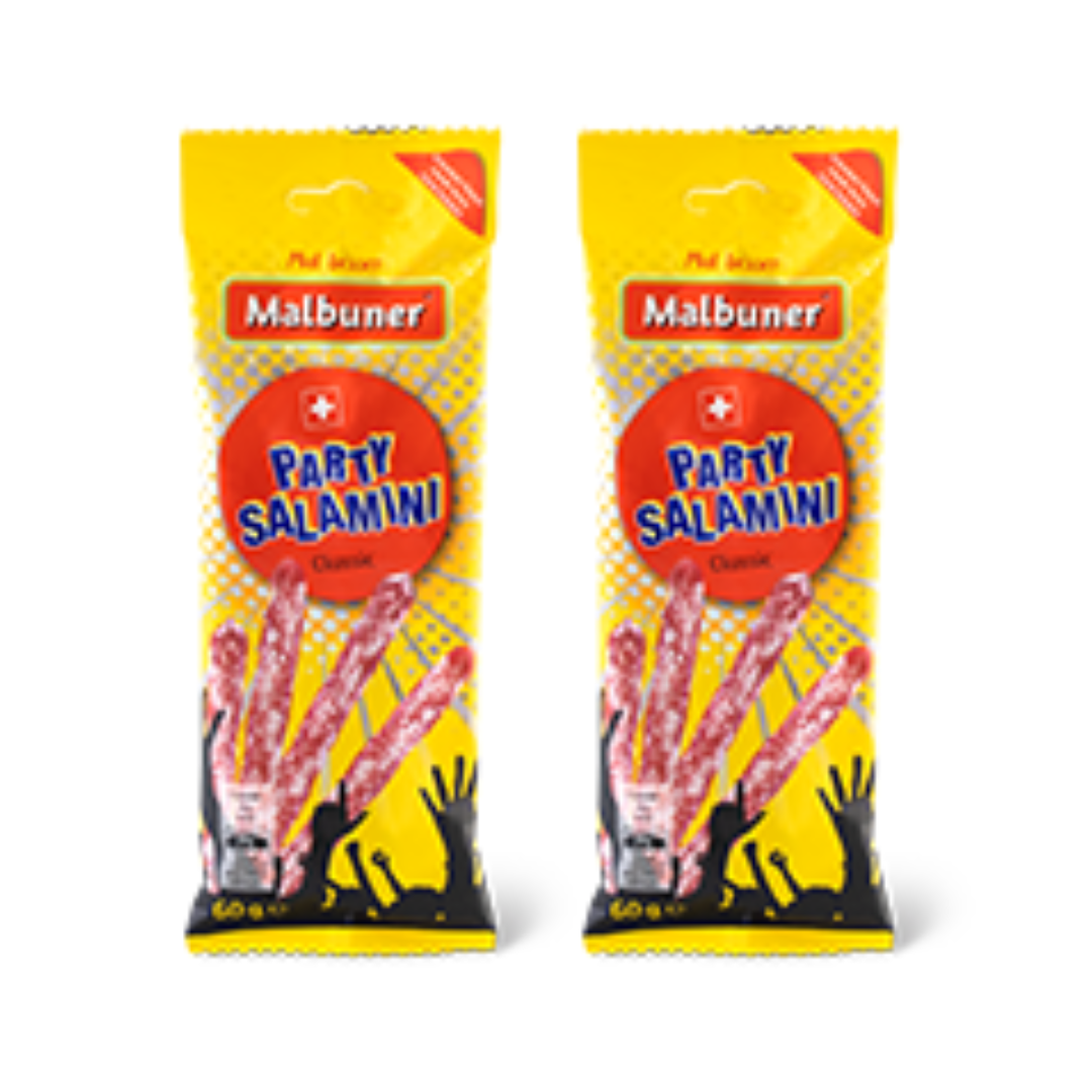 2 x Party Salamini Classic Malbuner 60g