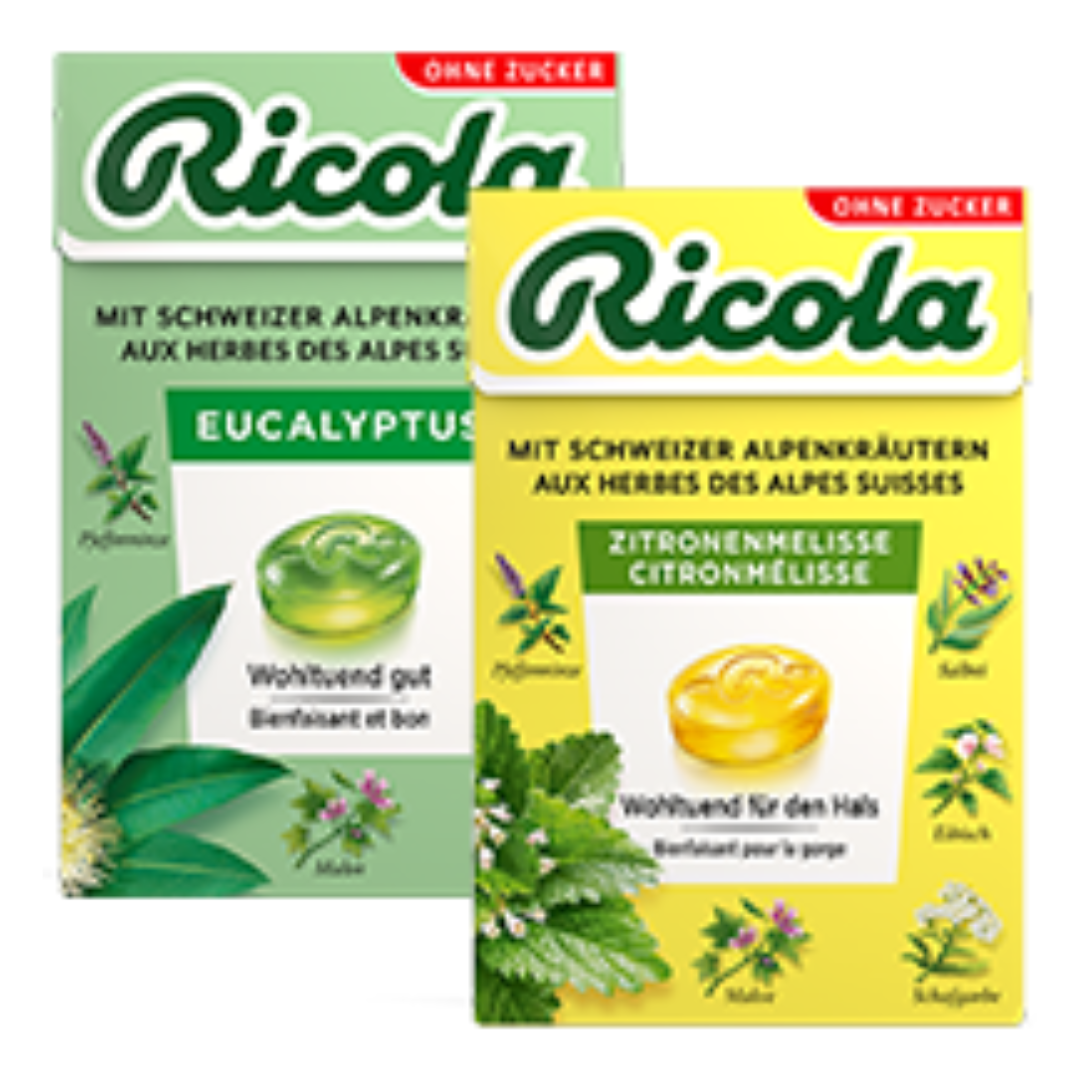 2 x Ricola 50g