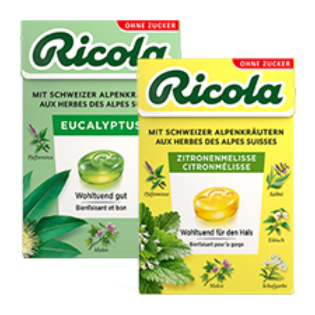 2 x Ricola 50g