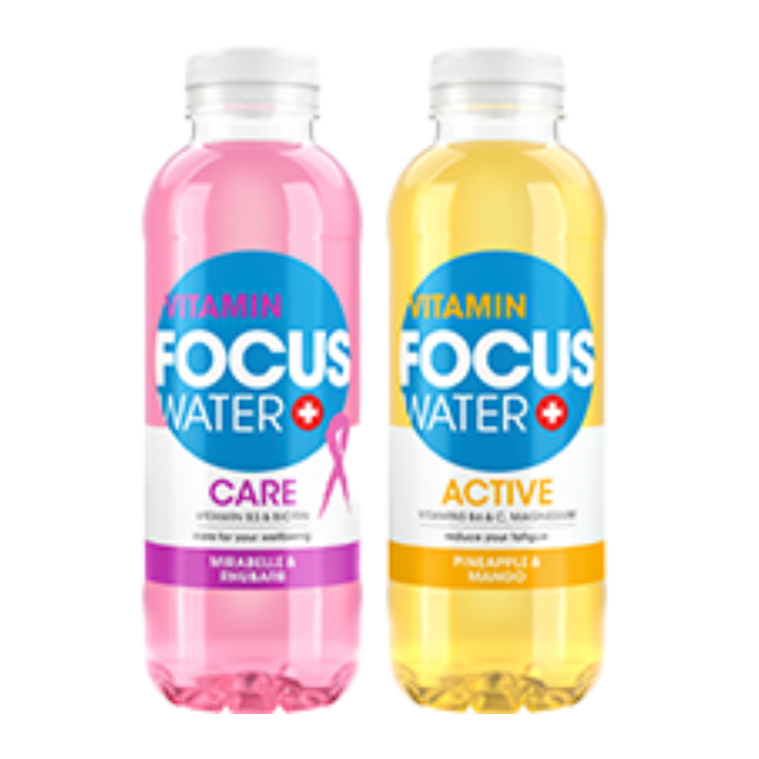 2 x Focuswater 50cl