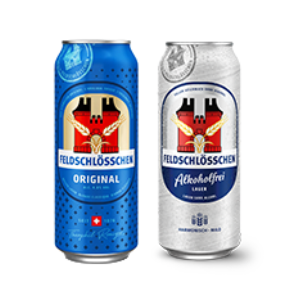 2 x Feldschlösschen 50cl