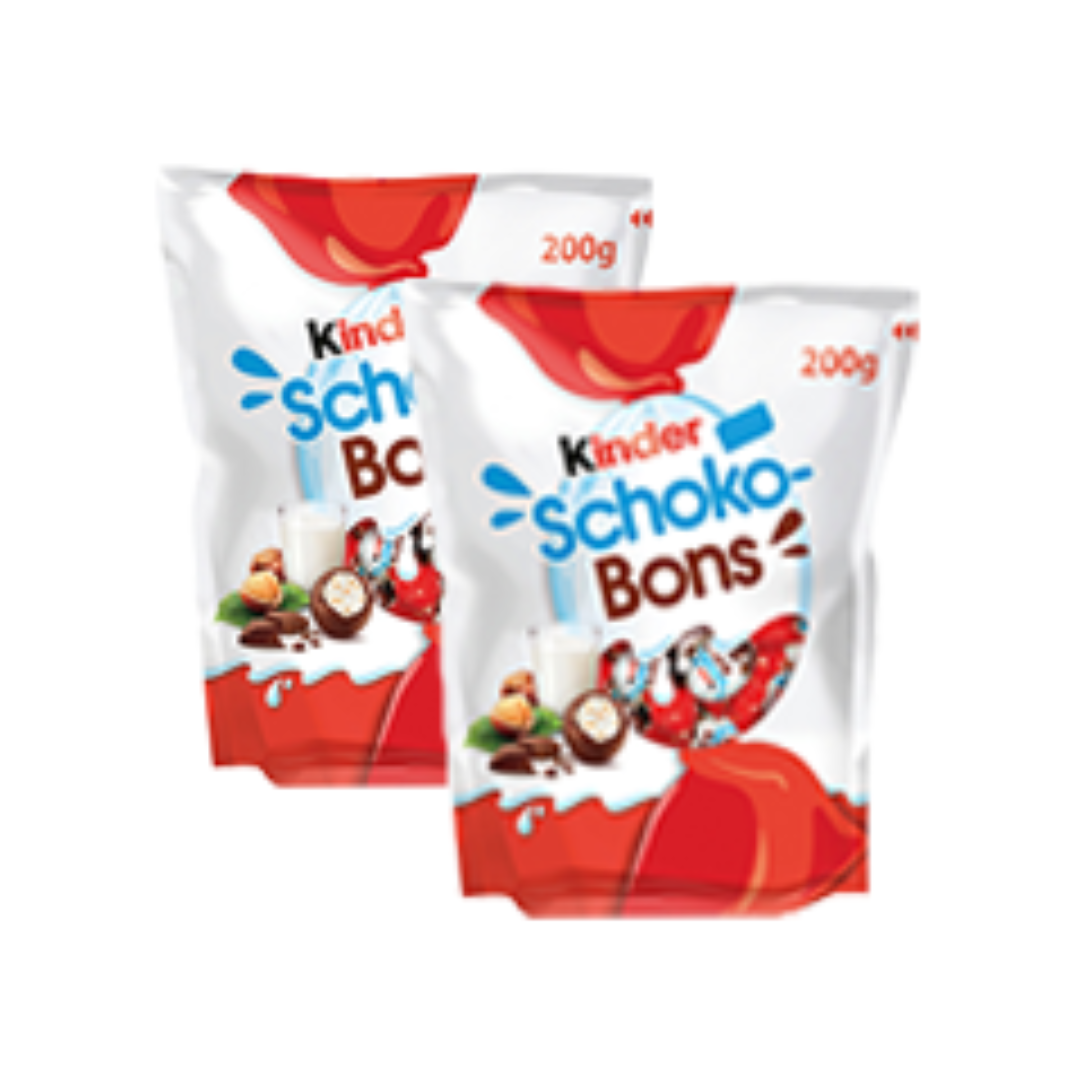 2 x Kinder Schokobons 200g