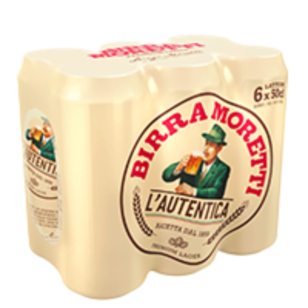 Birra Moretti L’Autentica 6x50cl