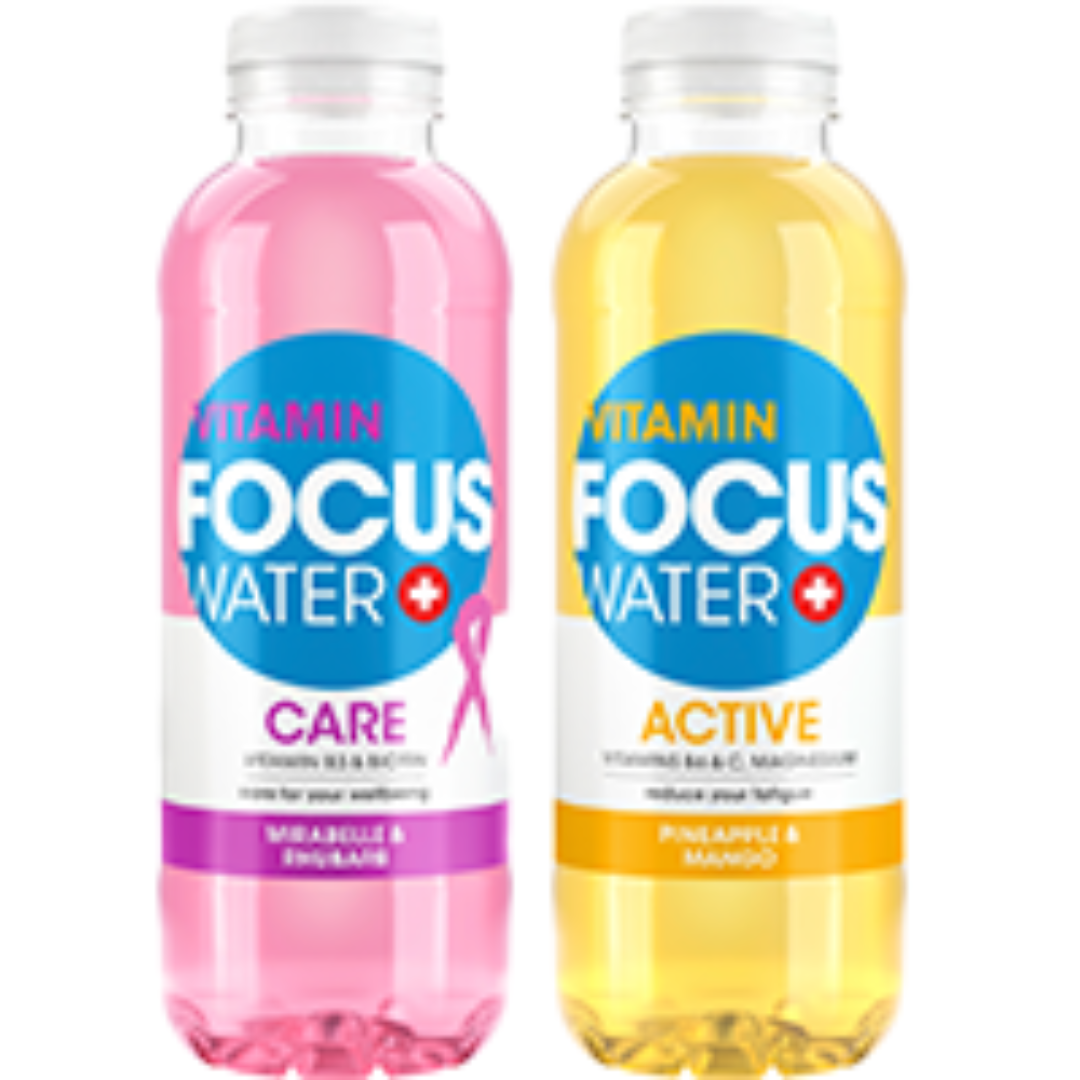 2 x Focuswater 50cl