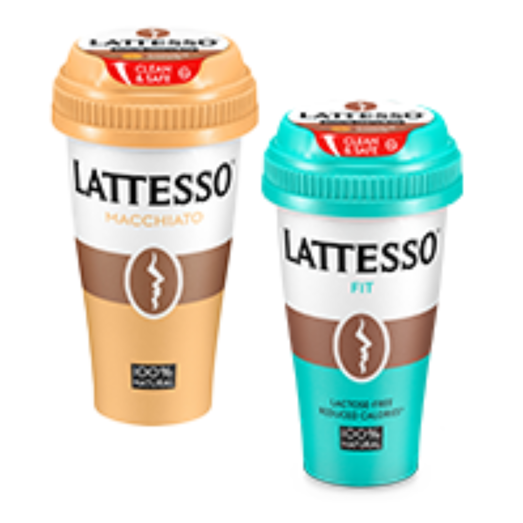 2 x LATTESSO 25cl