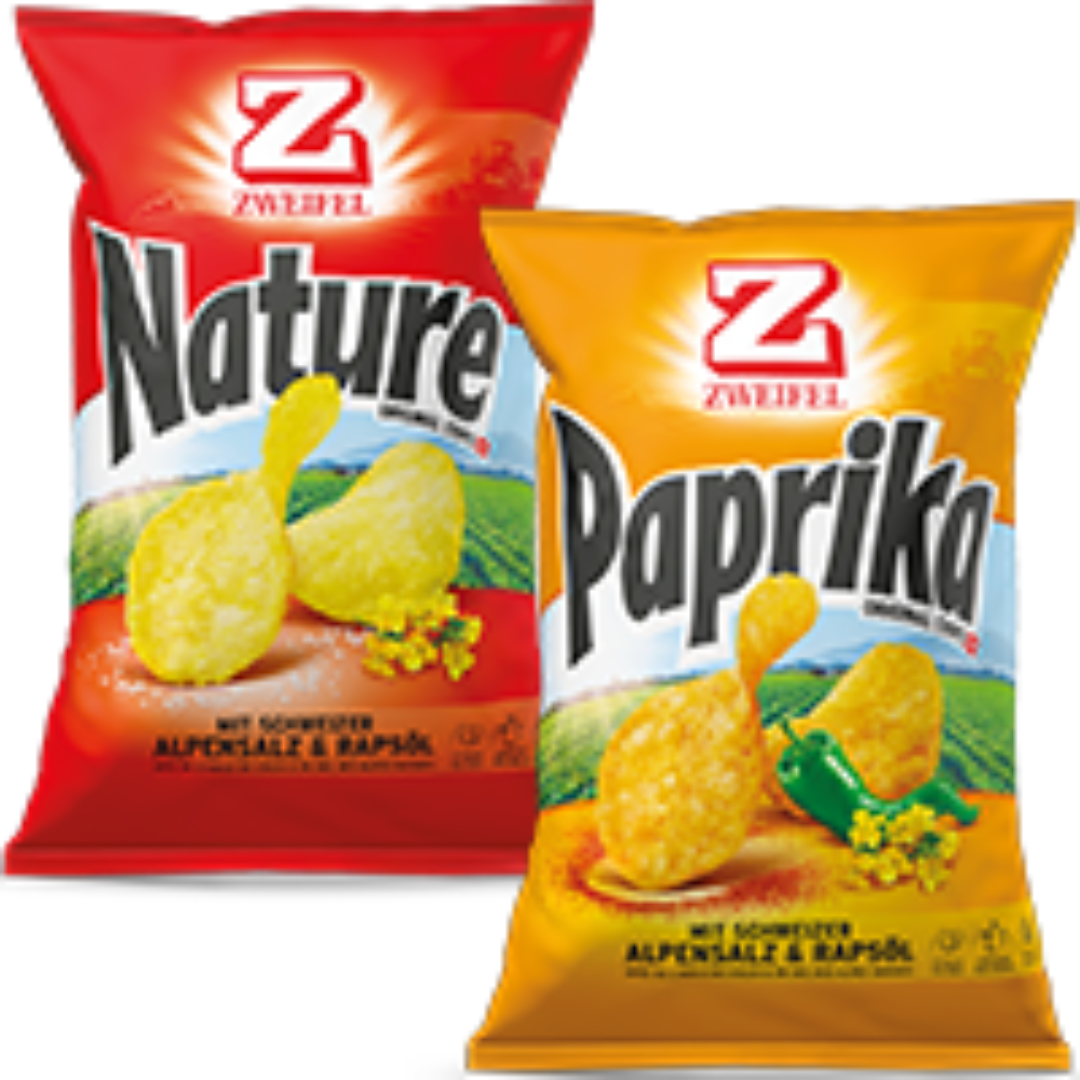 2 x Zweifel Original Chips 175g
